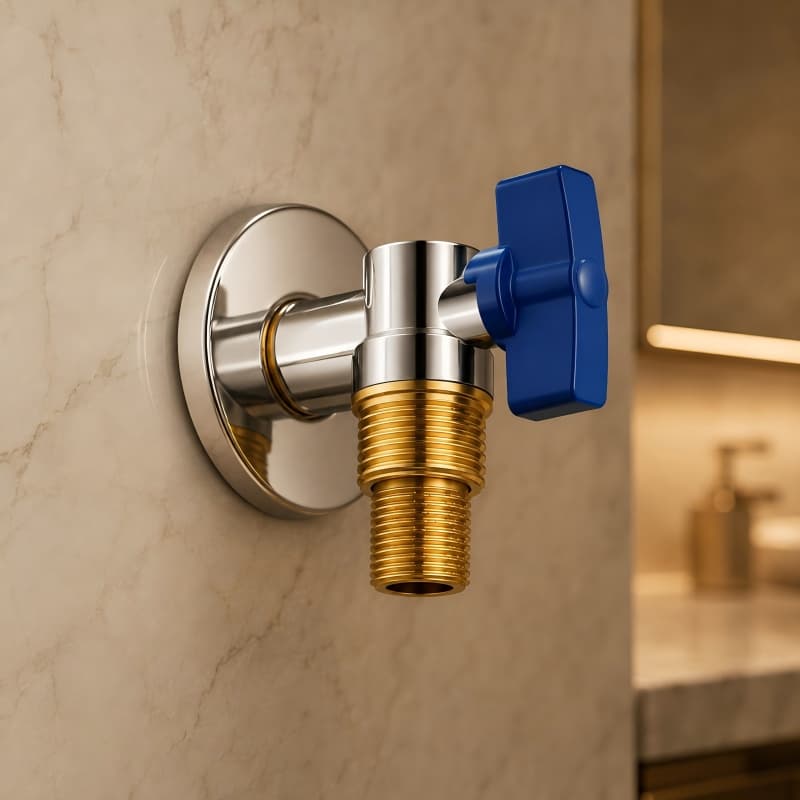 Large-Flow Angle Valve