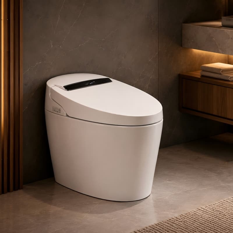 Remote-Control Smart Siphonic Toilet — view 1