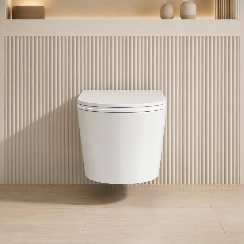 Smart Wall-Hung Siphonic Toilet — view 1