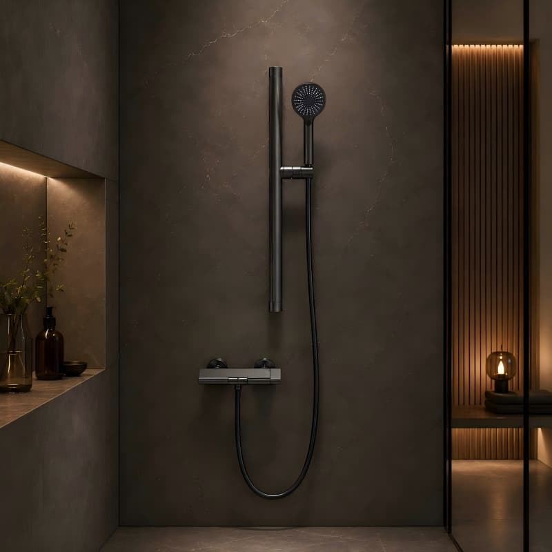 Two-function Shelf Shower Set