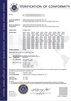 LVD evidence for Inductive faucet verification