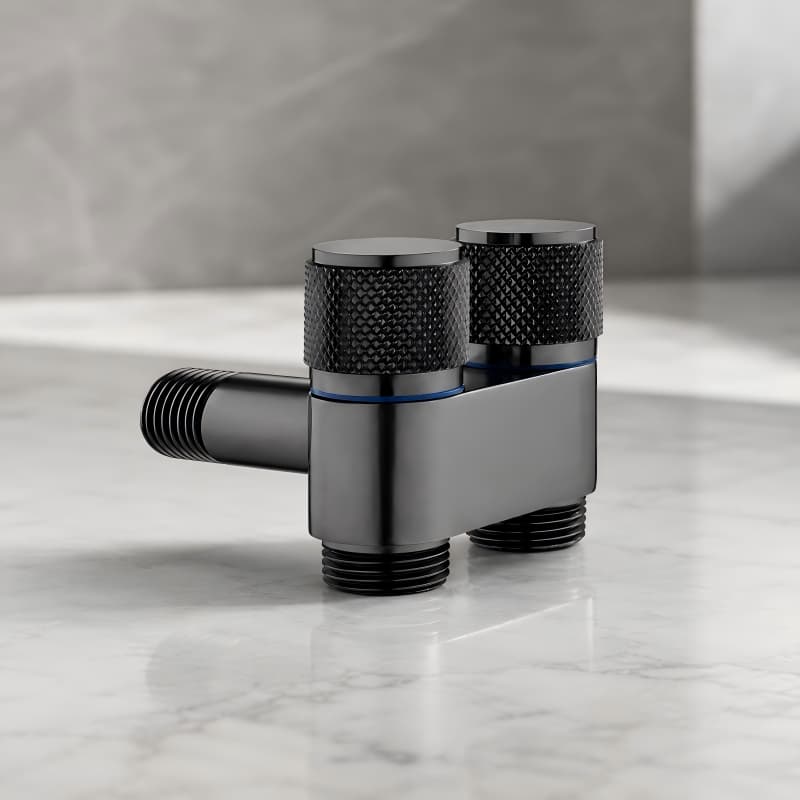Dual Outlet Angle Valve