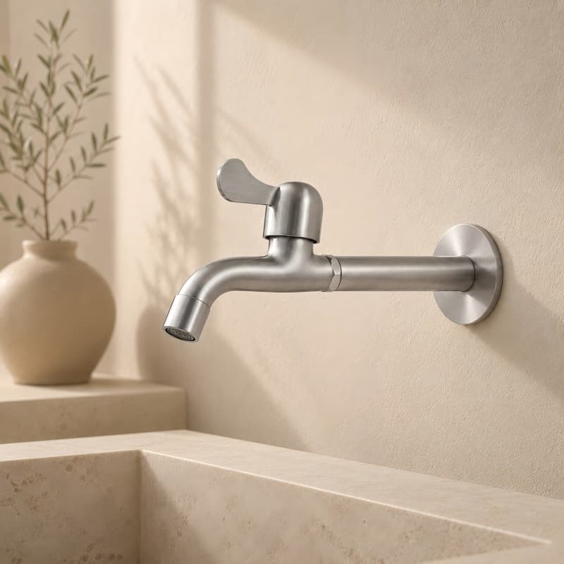 Extra Long Spout Quick-Open Tap