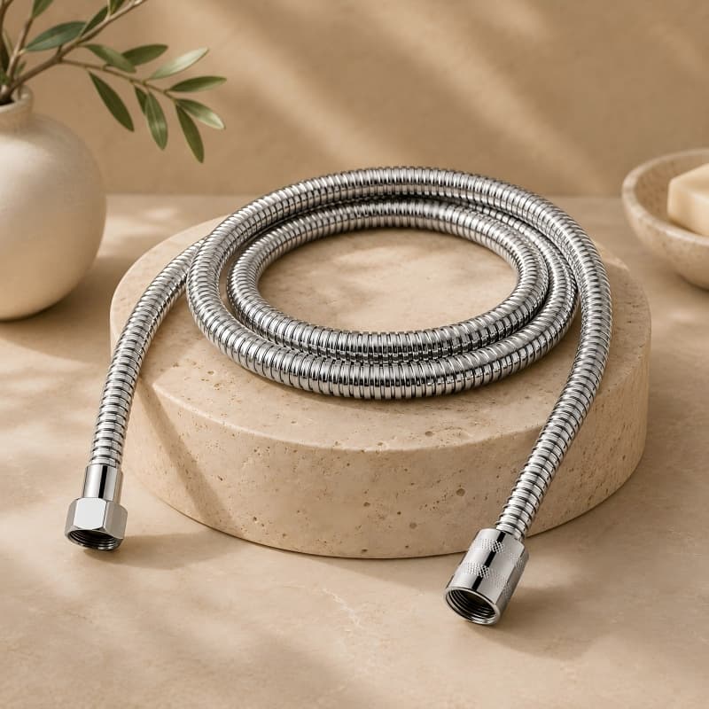 Pressure-Boosting Stainless Steel Shower Hose