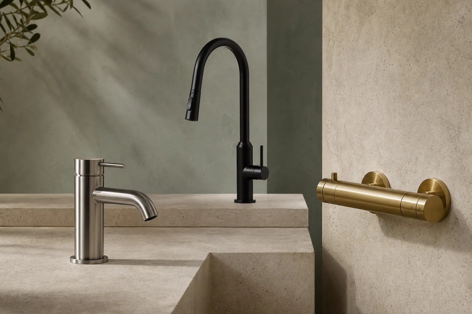 Coordinated bathroom product collection