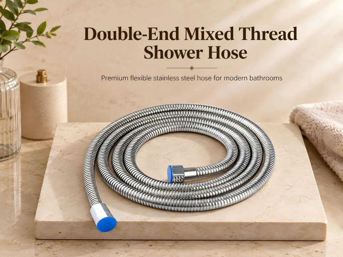 304 Stainless Steel Double-End Shower Hose 304 stainless steel body