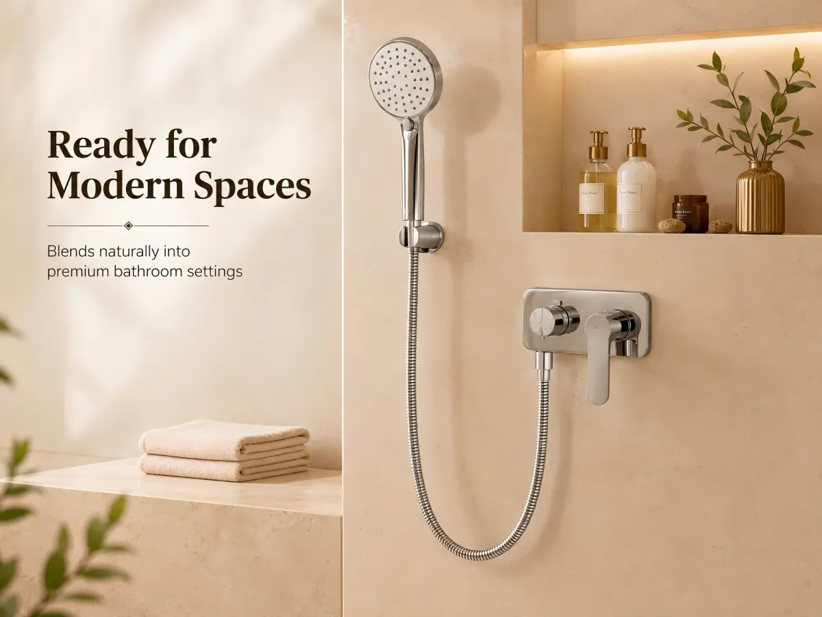 304 Stainless Steel Double-End Shower Hose flexible coil movement