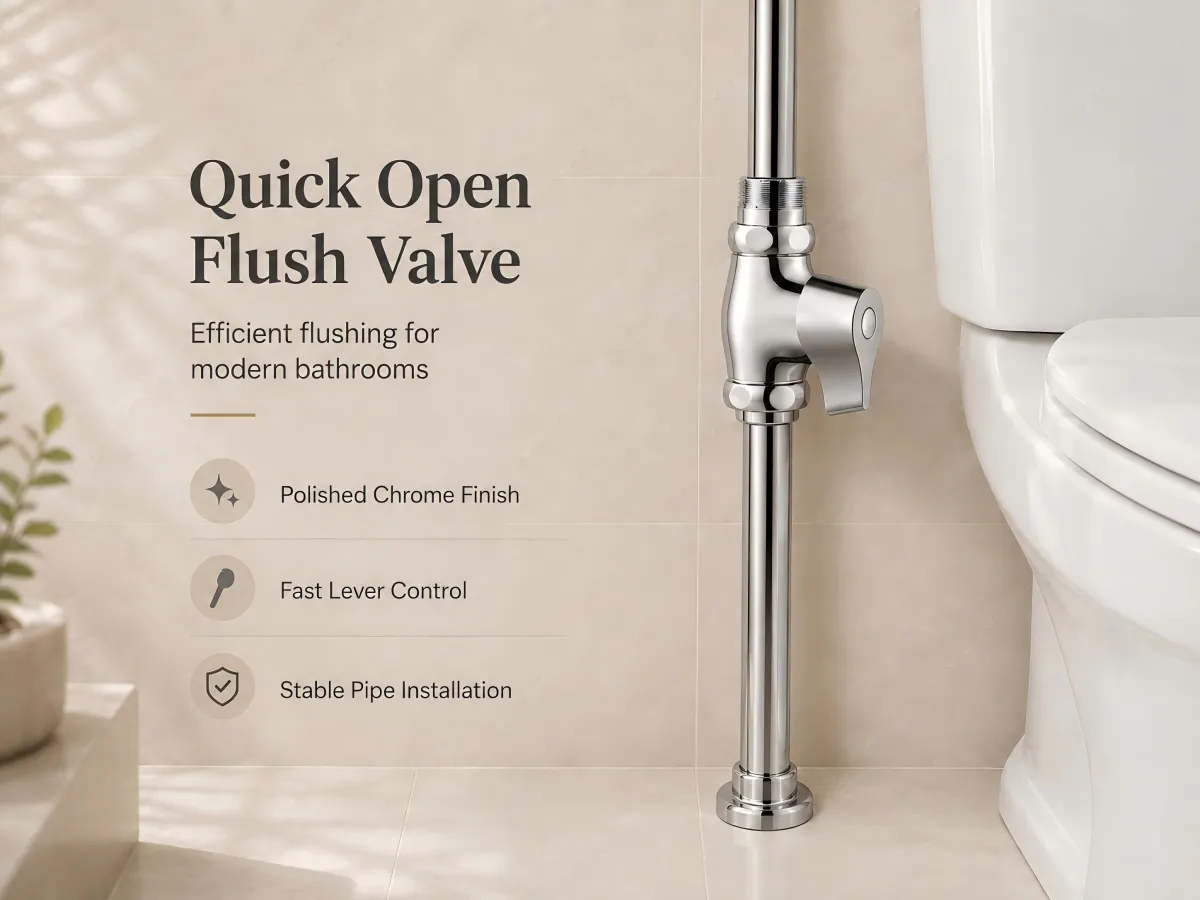 All-Copper Flush Valve all-copper main body