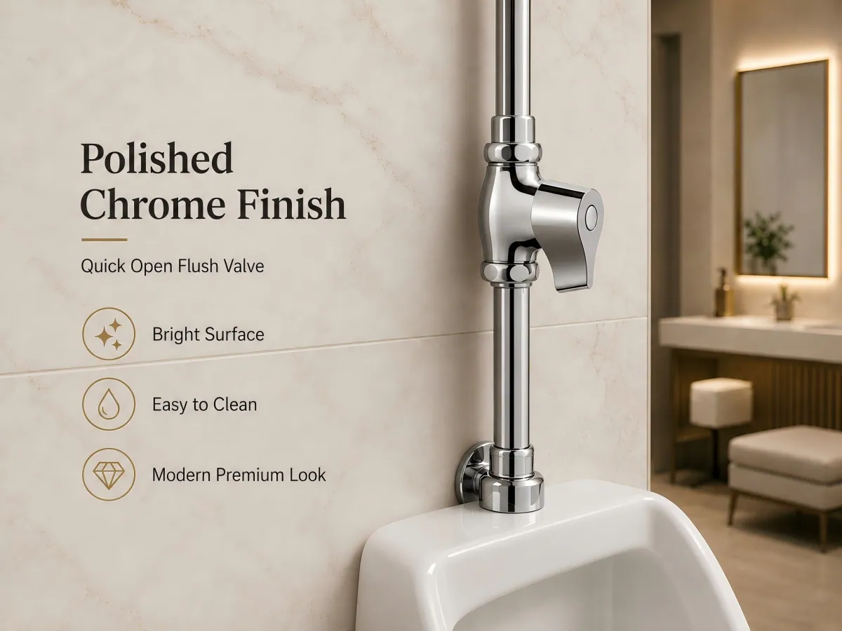 All-Copper Flush Valve direct flushing control