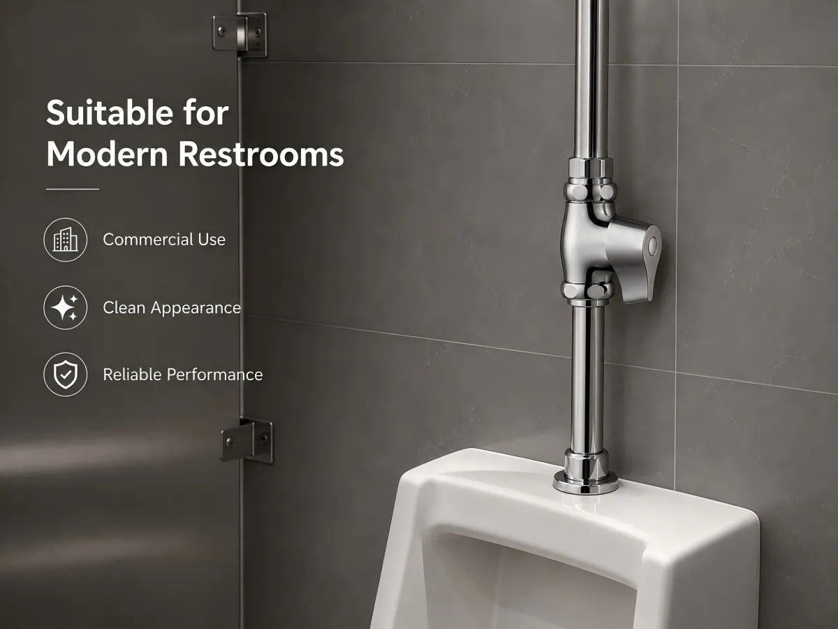 All-Copper Flush Valve simple modern form