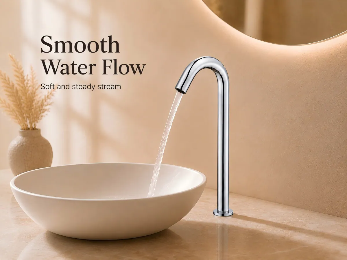 Automatic Sensor Kitchen Faucet copper cartridge