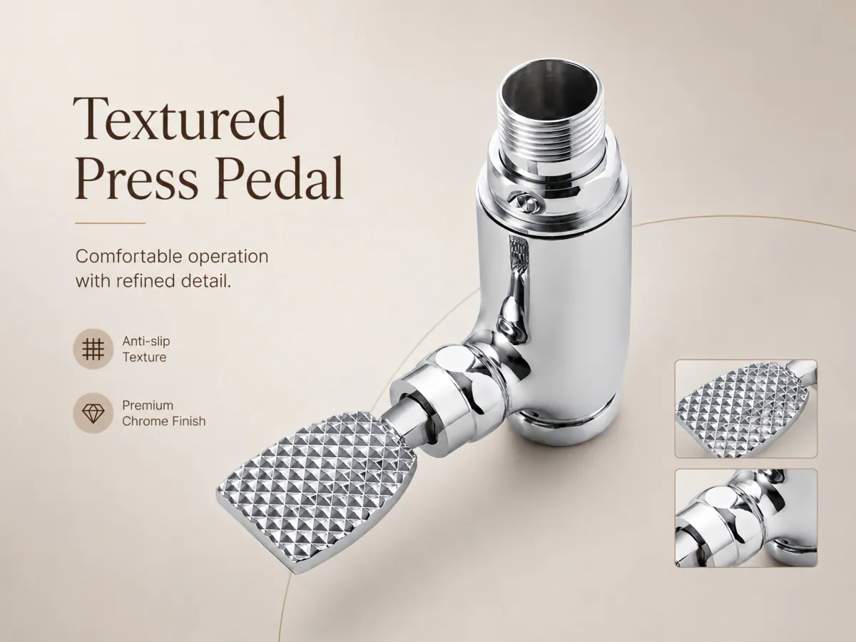 Brass Timed Flush Valve brass main body