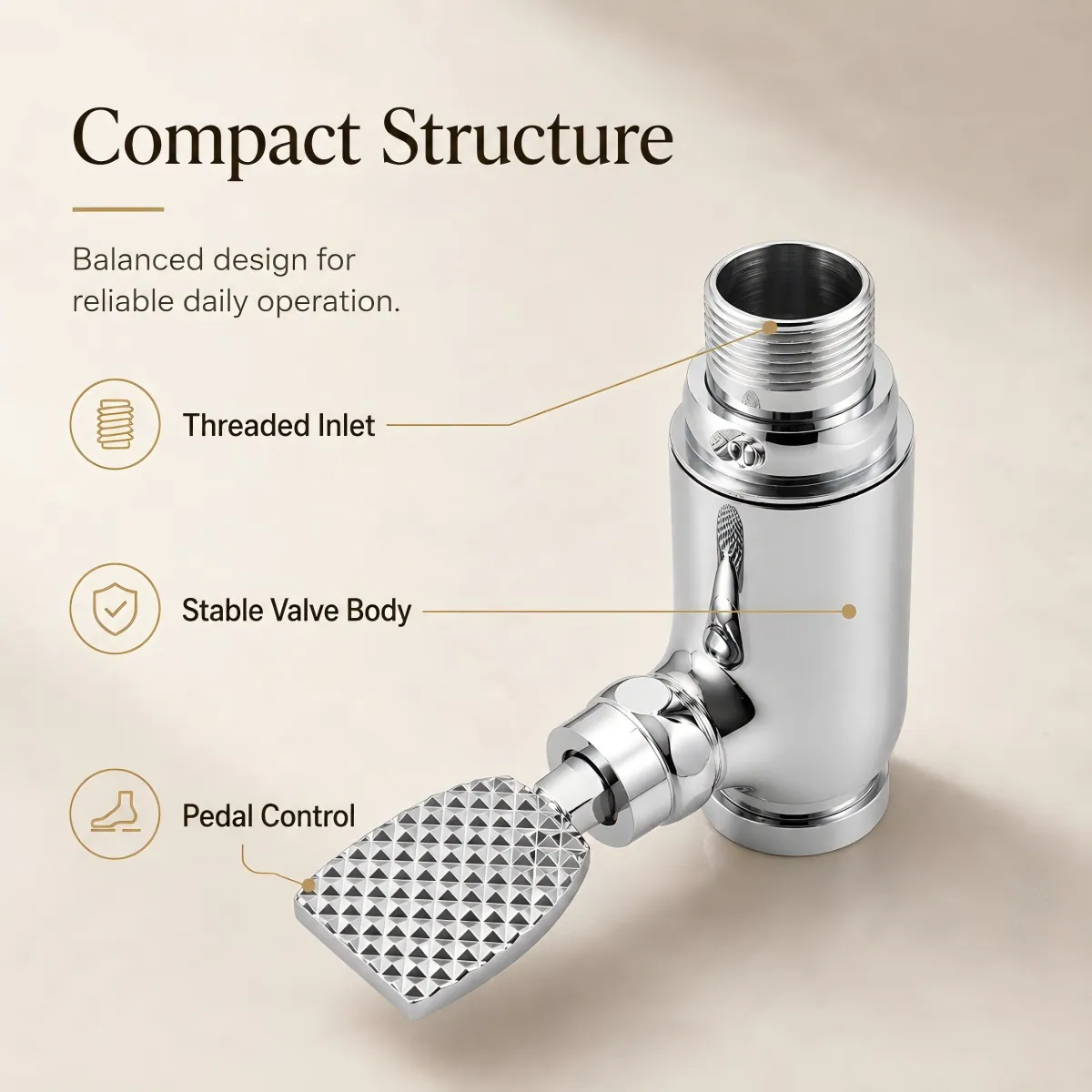 Brass Timed Flush Valve product detail 6