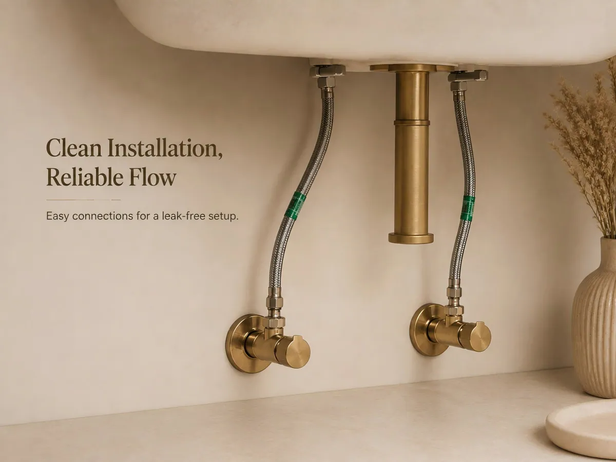 Dual-End Stainless Steel Braided Water Supply Hose product detail 5