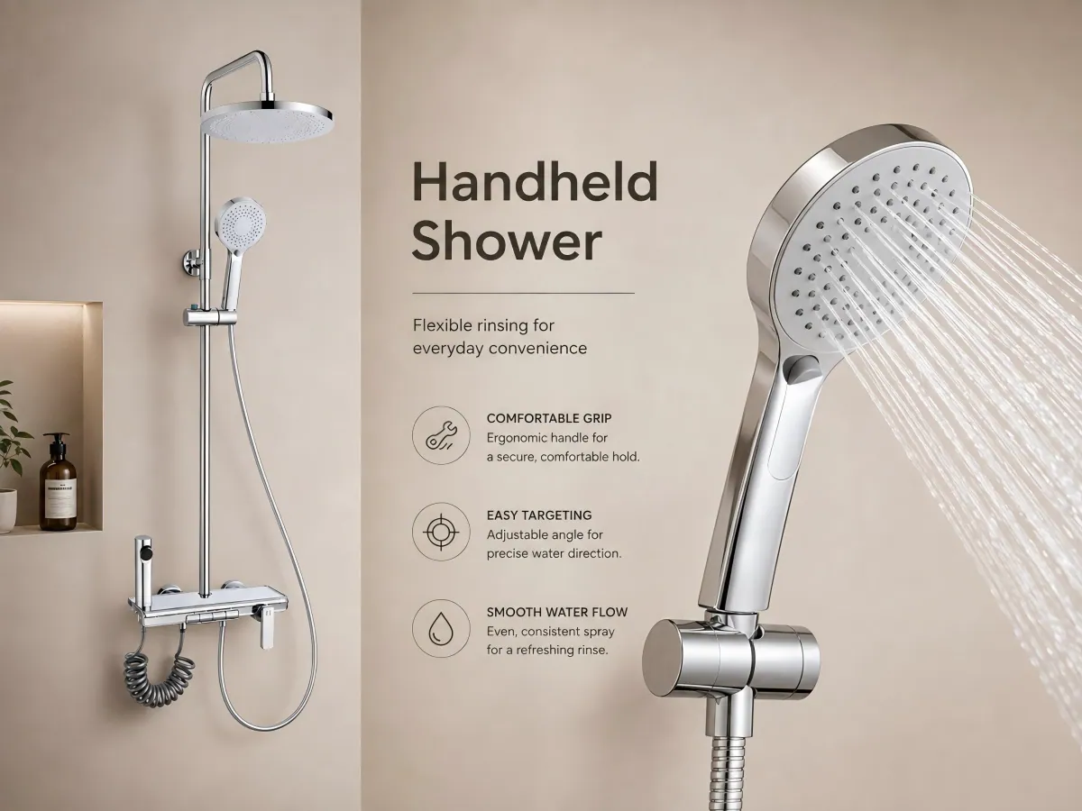 Four Function Rainfall Shower Set product detail 4