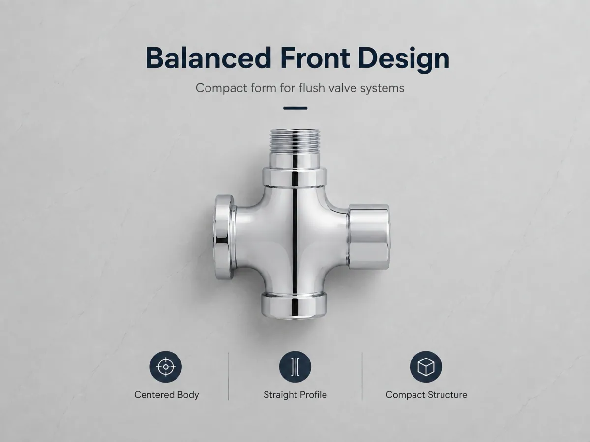 Four-Way Delay Flush Valve defined connection data
