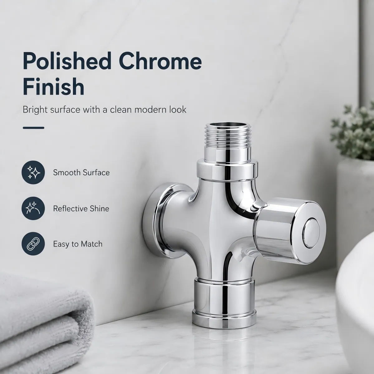 Four-Way Delay Flush Valve oem and odm supply