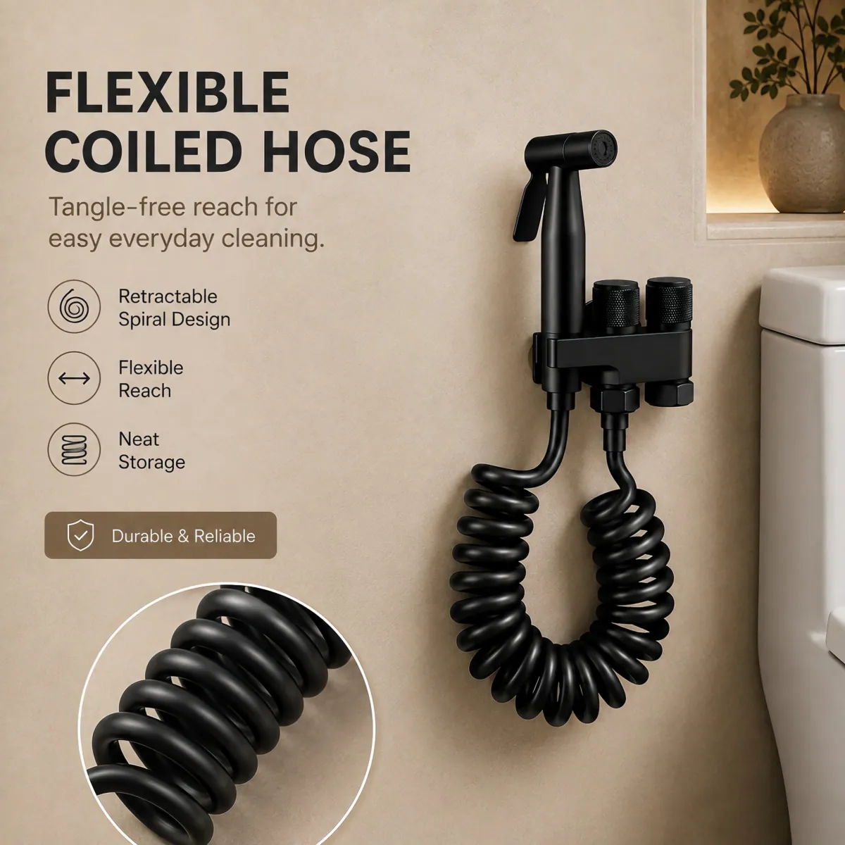 Handheld Bidet Sprayer Set product detail 6