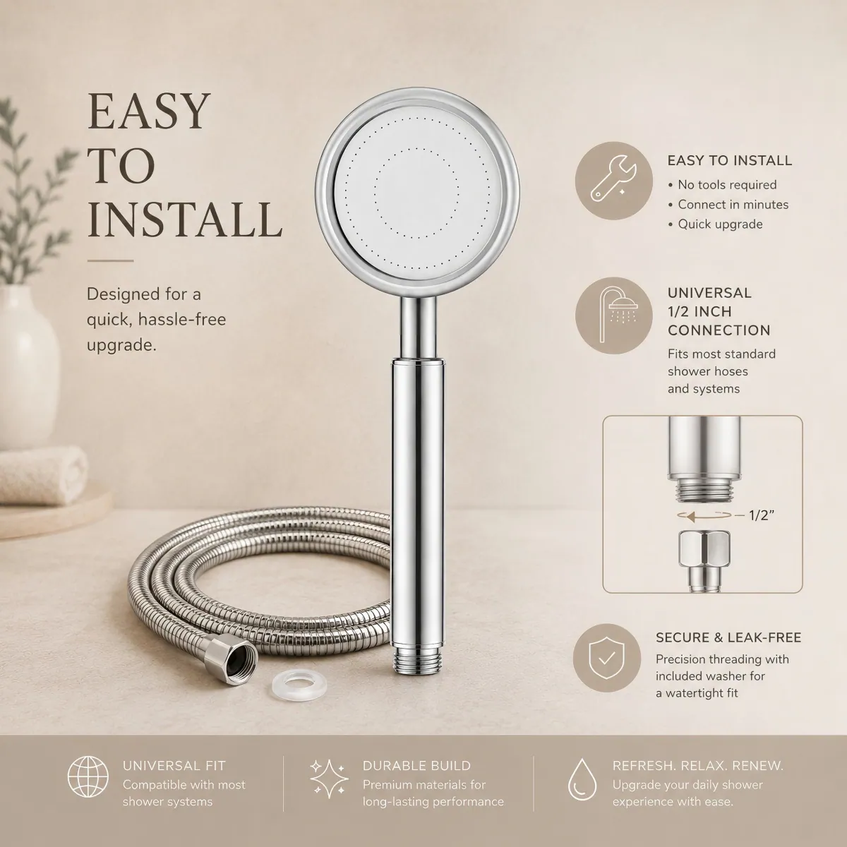 Handheld Shower Set product detail 4