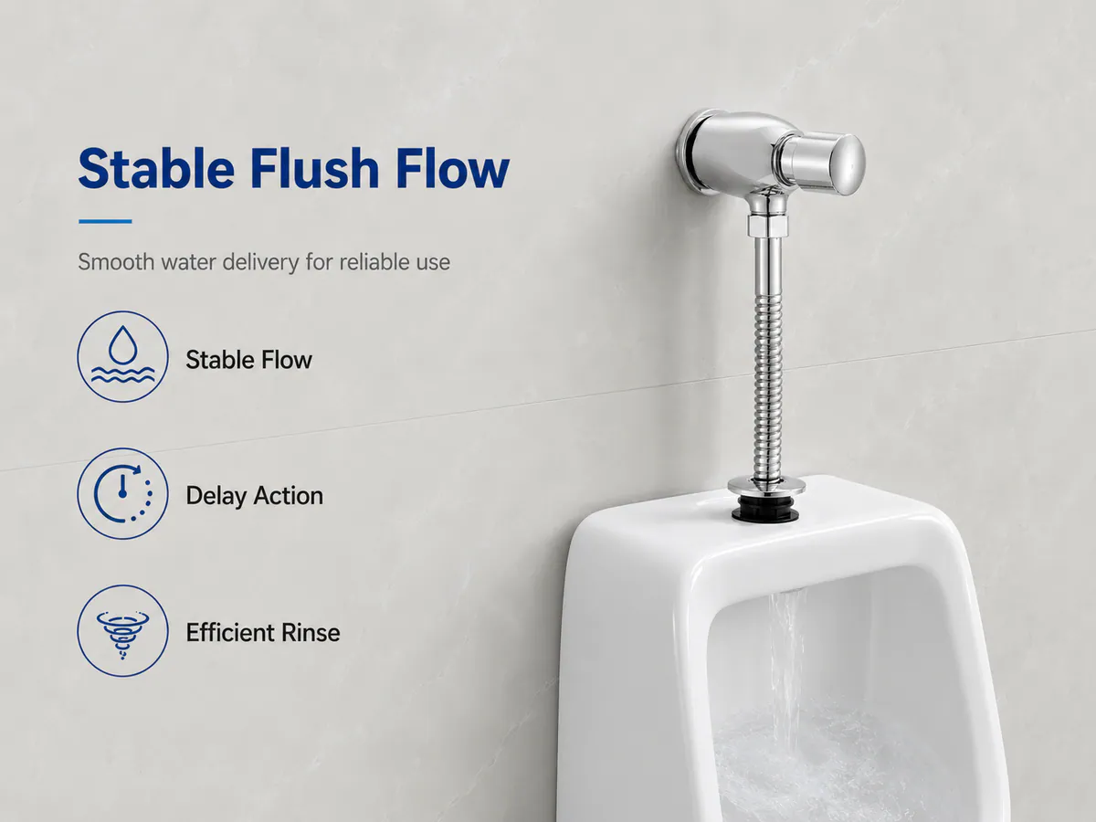 Manual Delay Urinal Flush Valve product detail 6