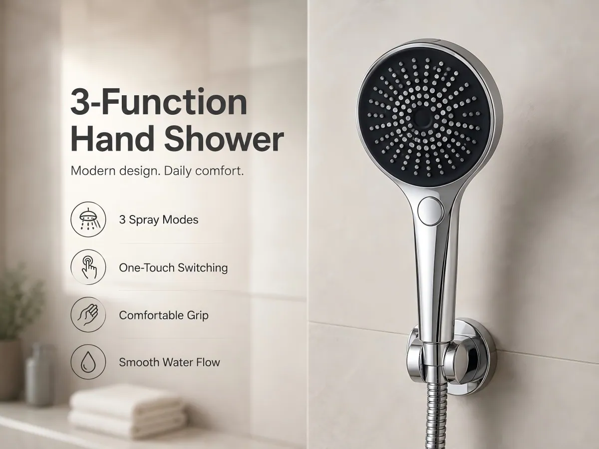 Multi Spray Handheld Shower Head product feature 1