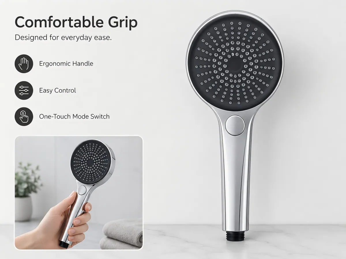 Multi Spray Handheld Shower Head product detail 5