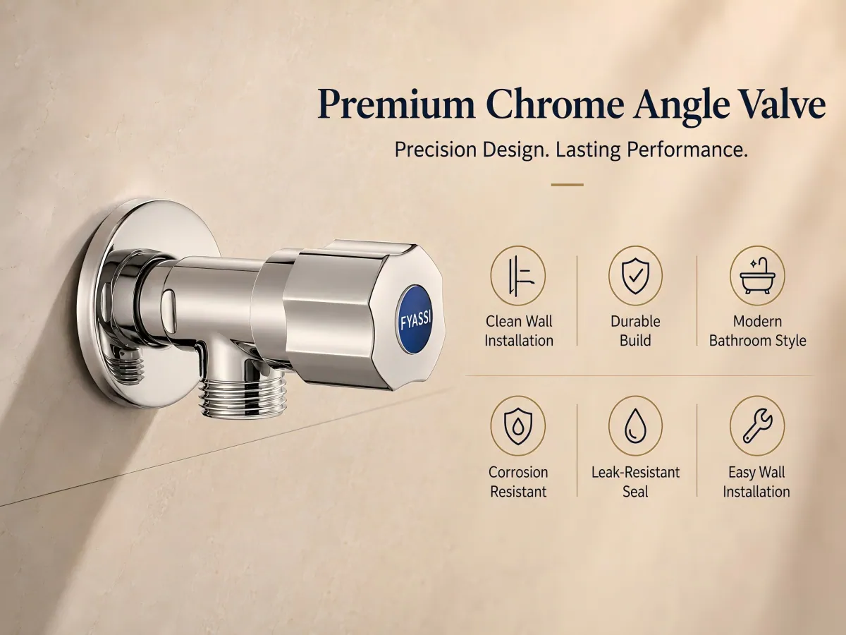 Quick-Open Angle Valve fast on-and-off control