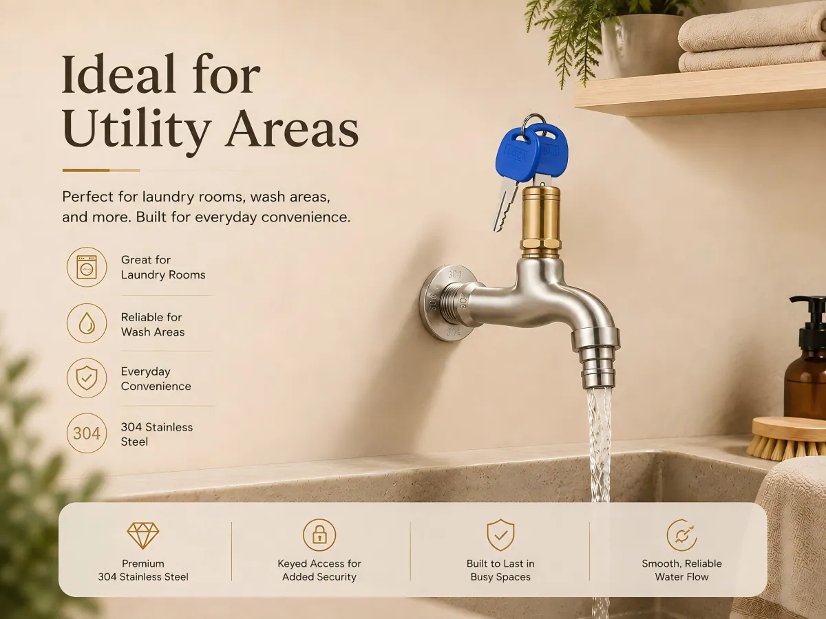 Quick-Open Faucet with Key oem and odm support