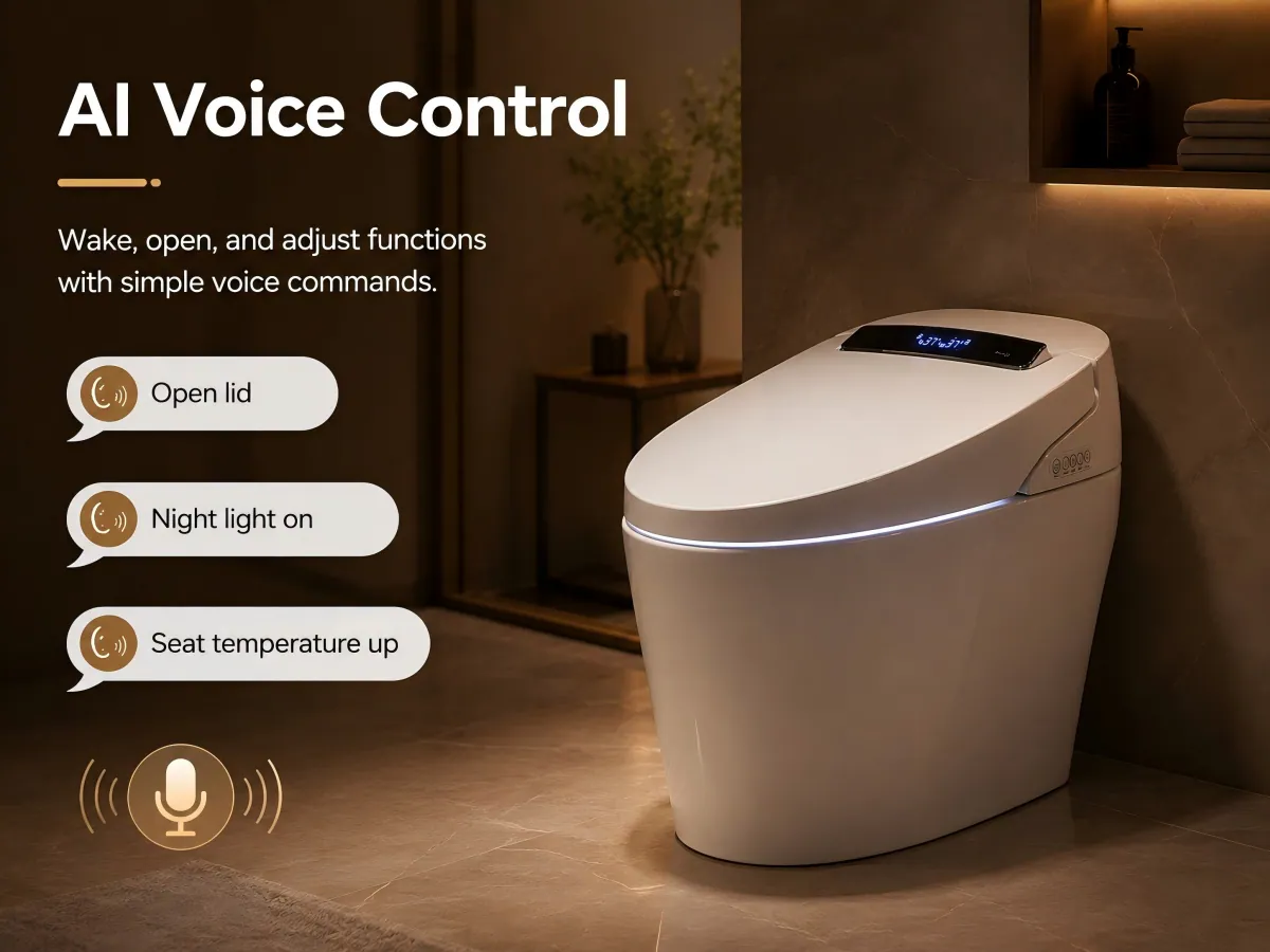 Remote-Control Smart Siphonic Toilet product detail 5