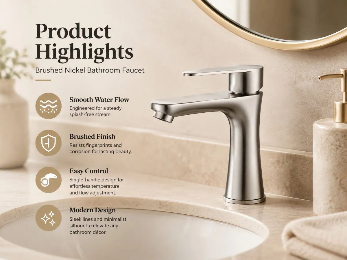 Single Cold Basin Faucet ergonomic single handle operation