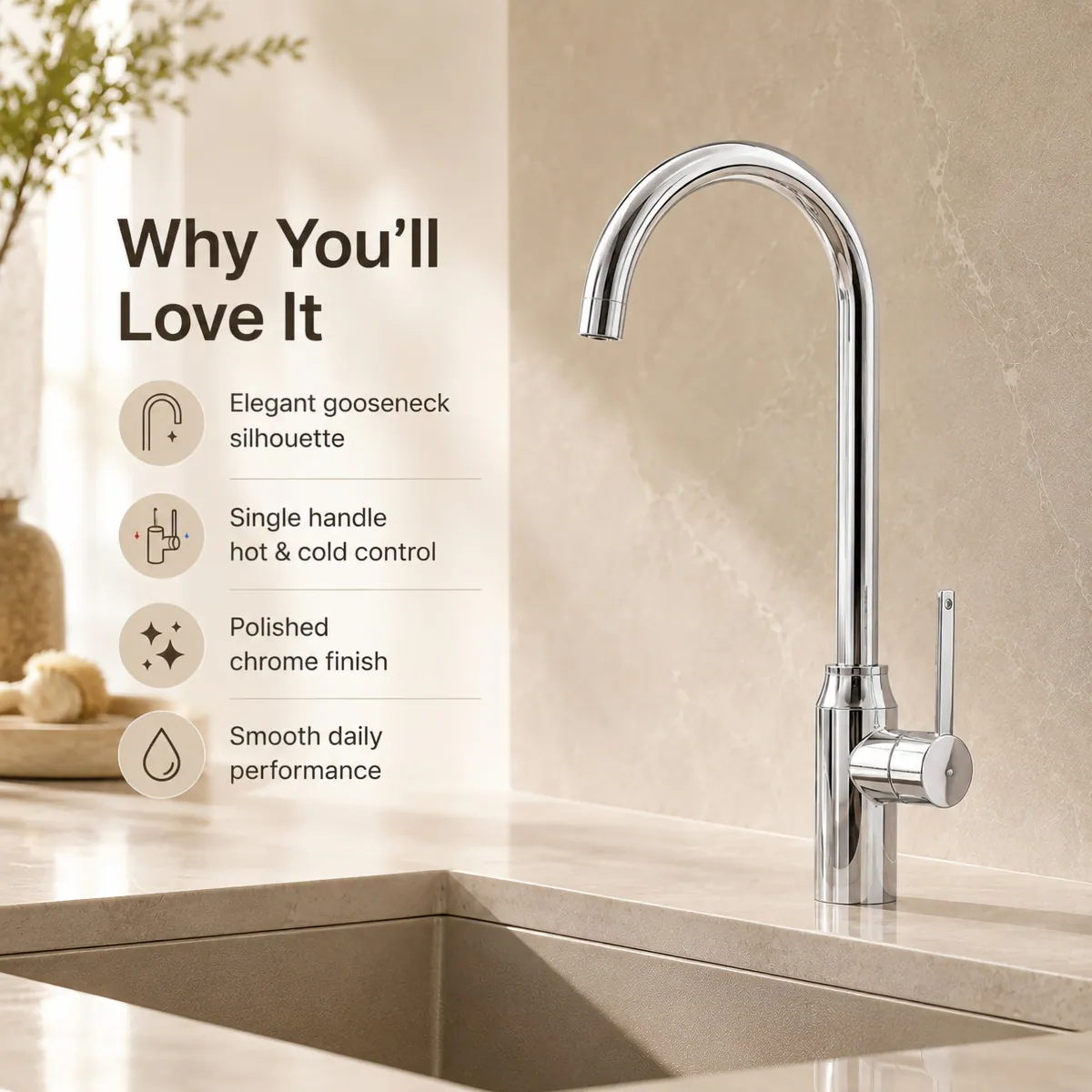 Single Handle Hot and Cold Kitchen Faucet project and oem supply
