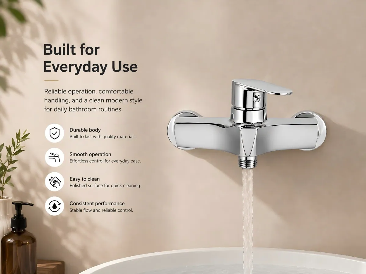 Single-Handle Wall-Mounted Bathtub Faucet project and oem support