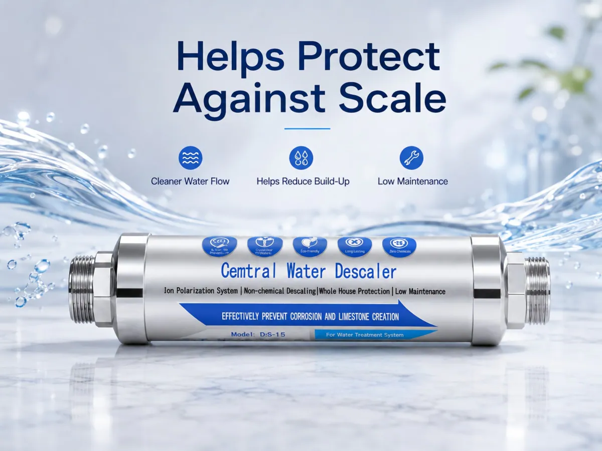 Stainless Steel Central Water Prefilter defined working range