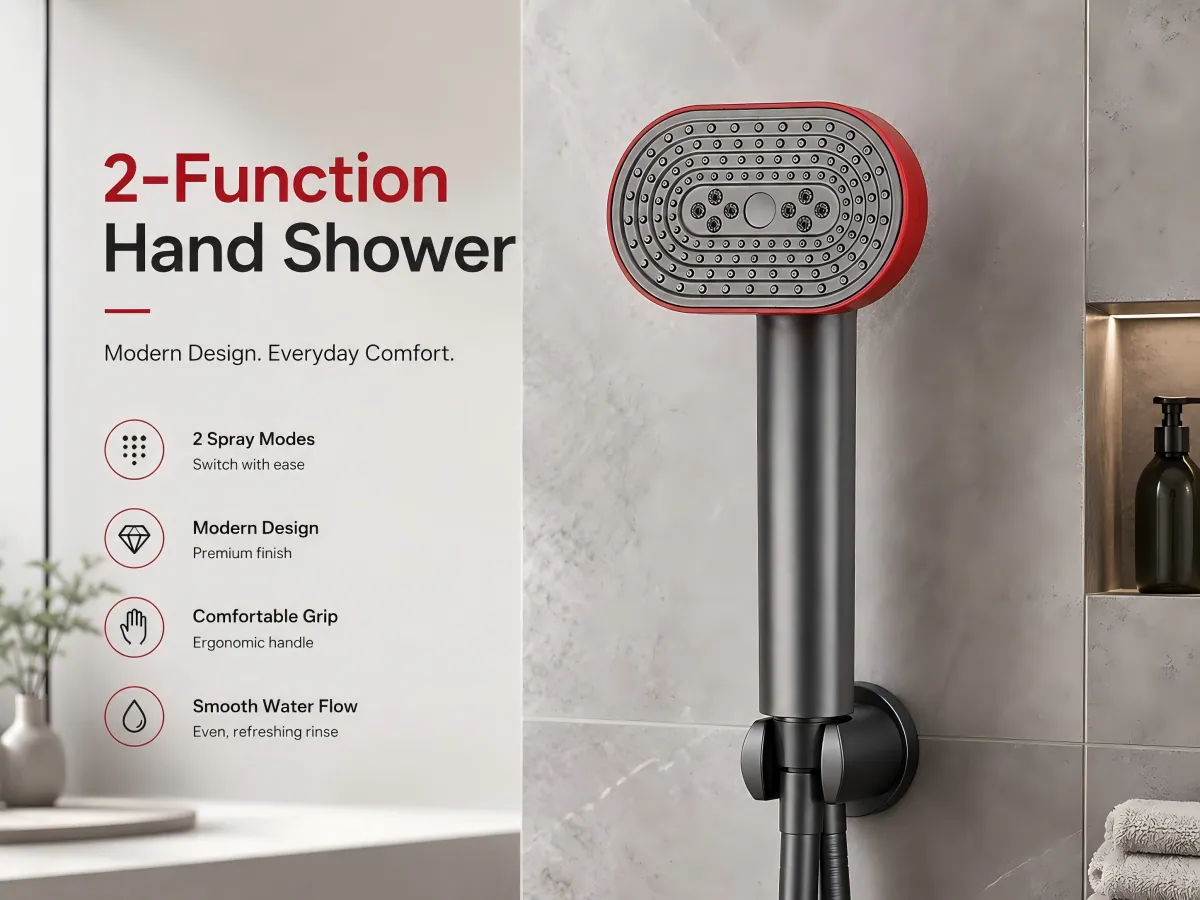 Switchable Dual Function Shower Head product feature 1