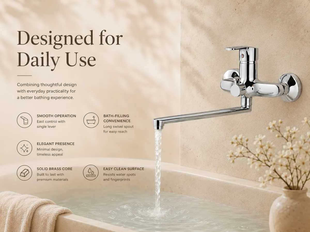 Three-Piece Bathtub Faucet custom order service
