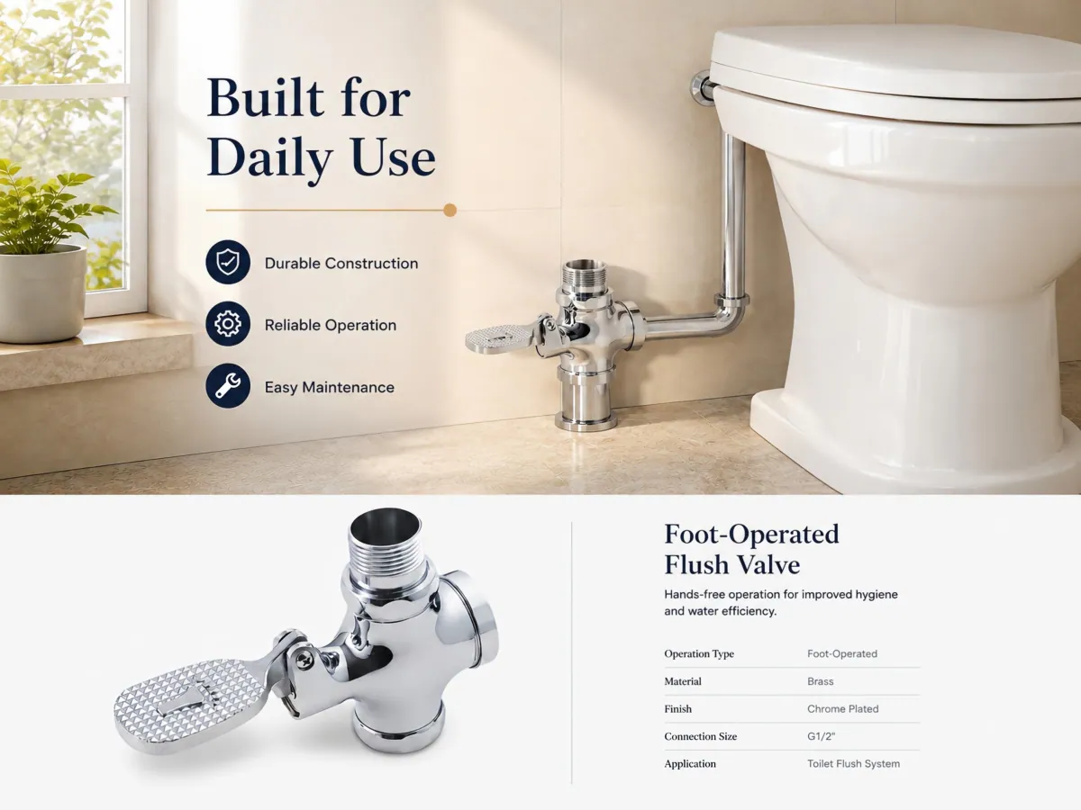 Timed Flush Valve no electrical supply