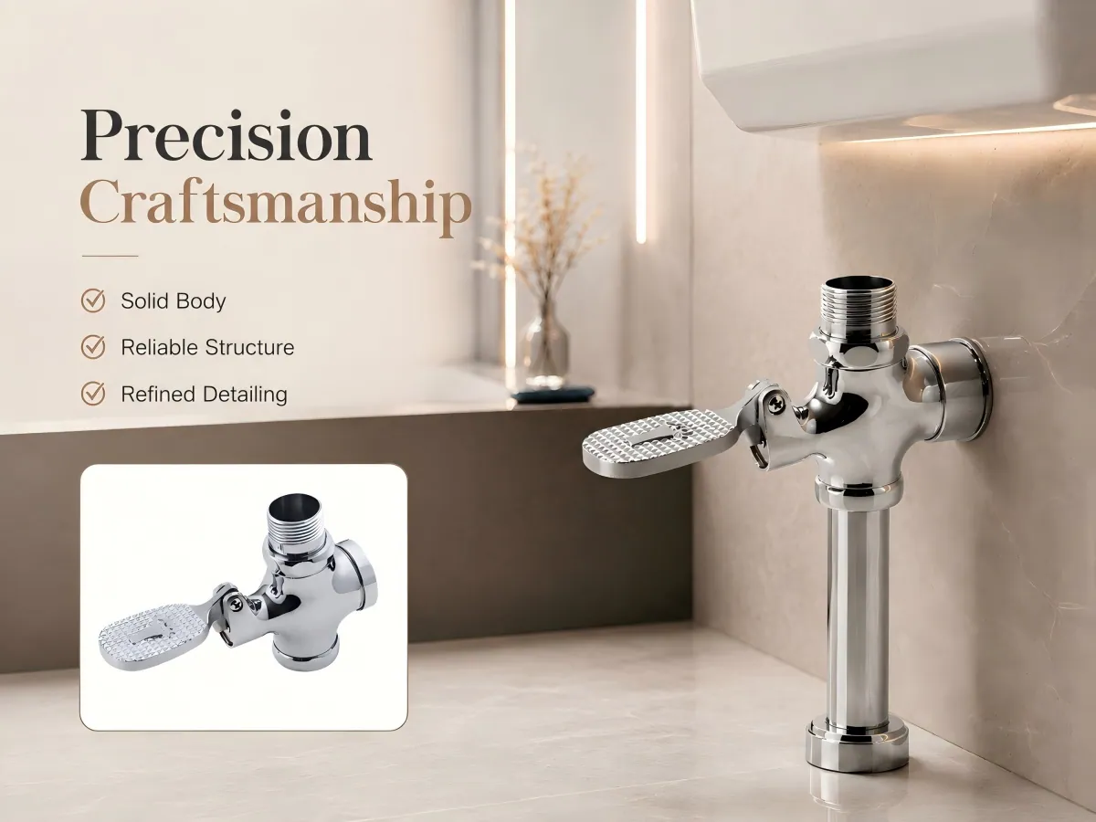 Timed Flush Valve defined pressure range
