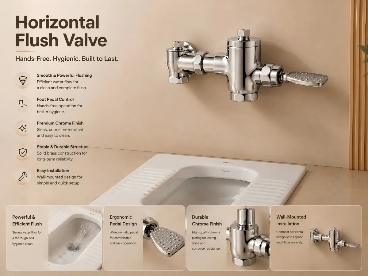 Toilet Flush Valve two operating choices