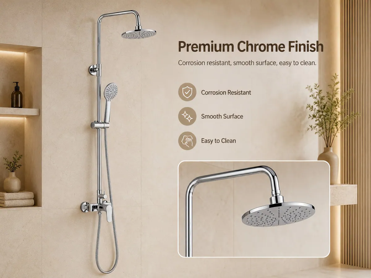 Two Function Rainfall Shower Set oem & odm customization available