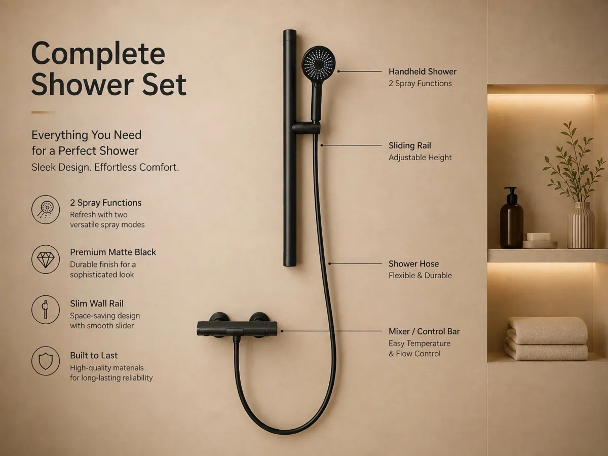 Two-function Shelf Shower Set product detail 4
