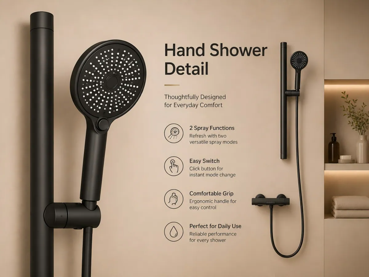 Two-function Shelf Shower Set product detail 5