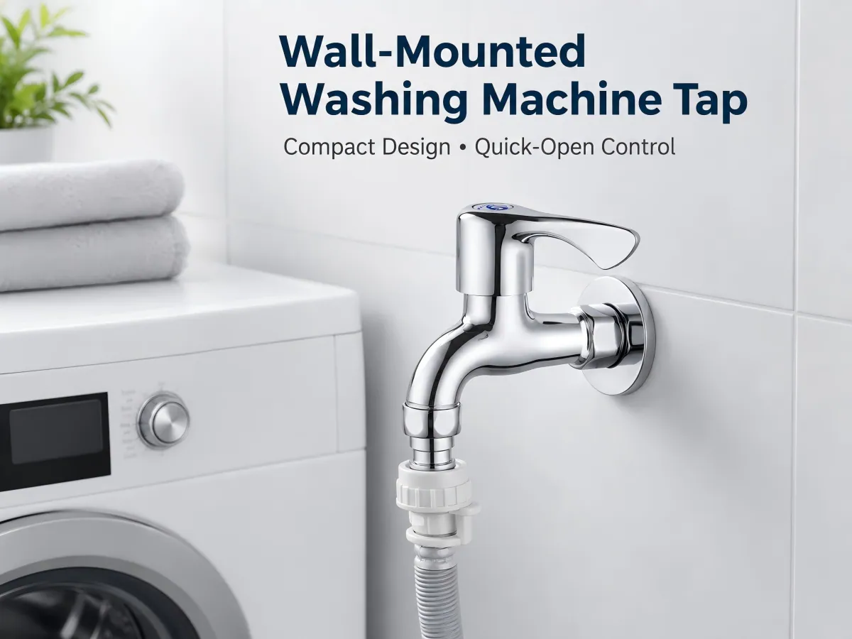 Washing Machine Short Quick-Open Faucet solid brass main body