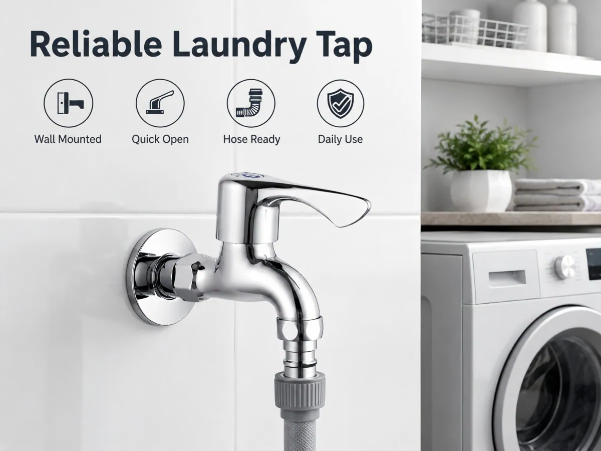 Washing Machine Short Quick-Open Faucet single lever quick open design